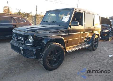 2015 Mercedes-Benz G 63 Amg 4Matic z USA, uszkodzony, nr VIN WDCYC7DF2FX233163